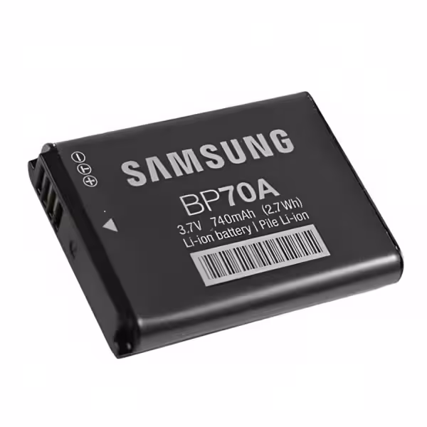 باتری لیتیومی دوربین سامسونگ مدل BP70A اصلی شرکتی