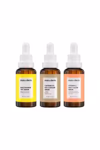 ست سرم کافئین،نیاسینامید و ویتامین C مارودرم حجم 30 ml