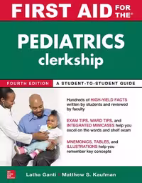 خرید و دانلود نسخه کامل کتاب First Aid for the Pediatrics Clerkship, 4E [TRUE PDF]