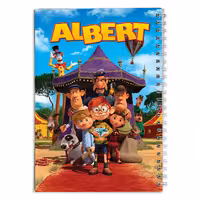 دفتر مشق کارتون آلبرت