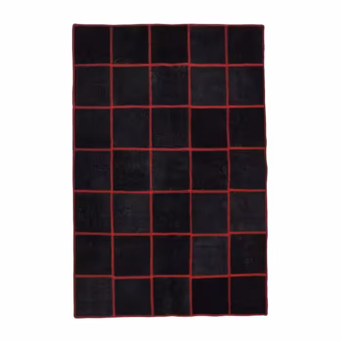 فرش دستباف سه متری طرح چهل تکه کد 4020555