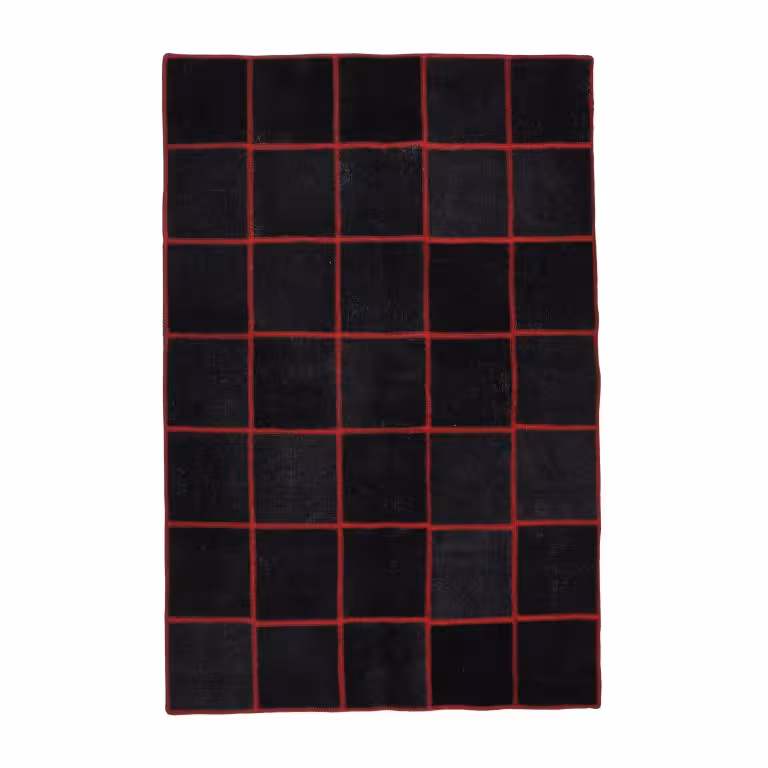 فرش دستباف سه متری طرح چهل تکه کد 4020555