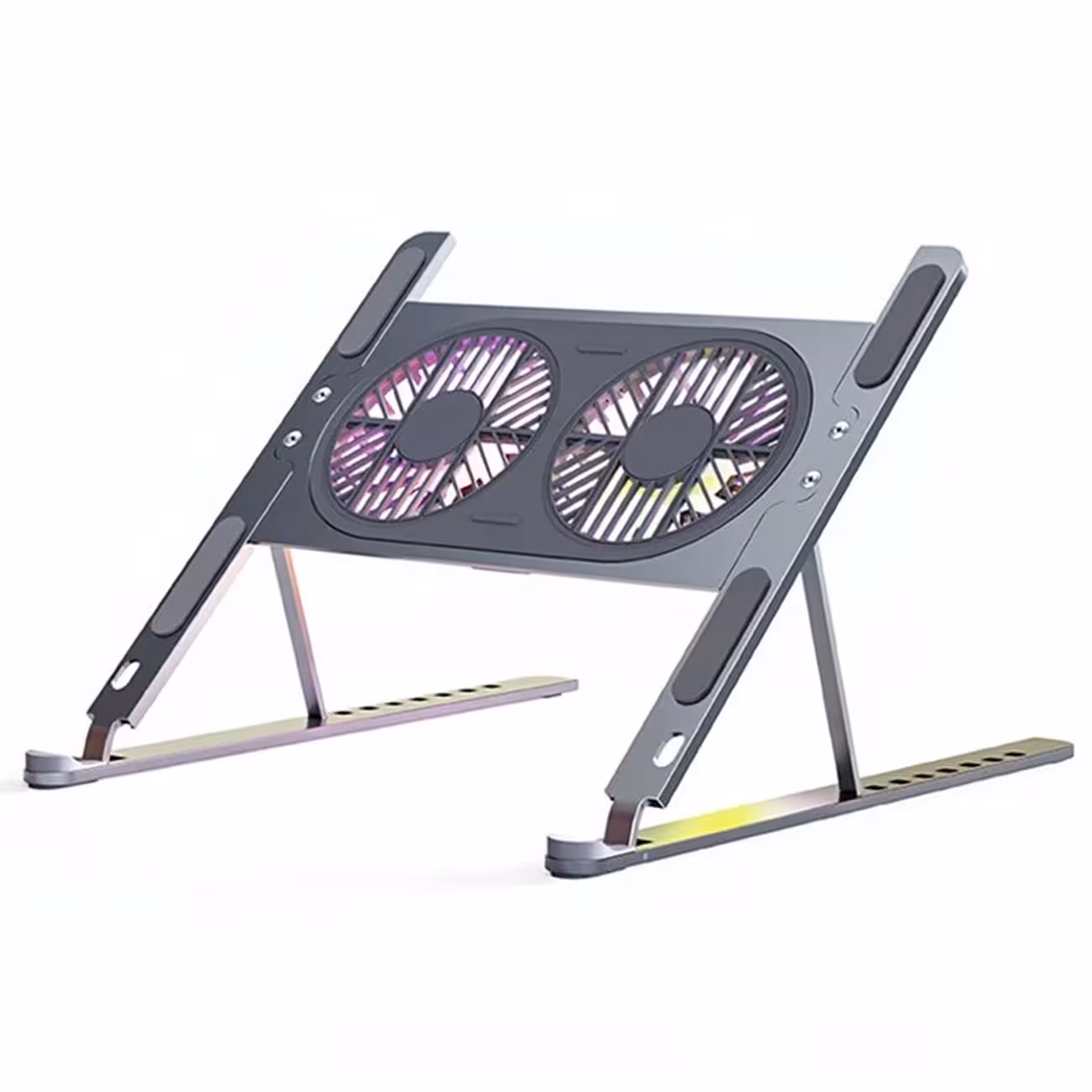 استند و پایه خنک کننده لپ تاپ و مک بوک تاشوی فلزی P11F