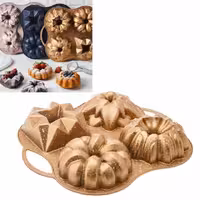 قالب چدن 4تایی