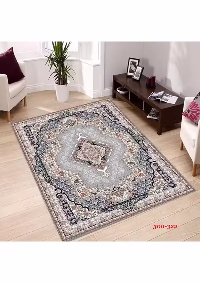 روفرشی کشدار مخمل شانل ترک(کشدوزی شده)-کد طرح 879