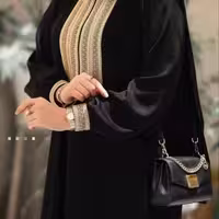 مانتو عبایی بلند الیزه