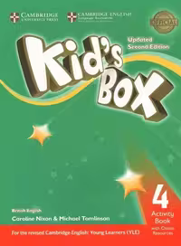 کتاب Kids Box 4 Updated 2nd (کتاب اصلی کتاب کار CD)