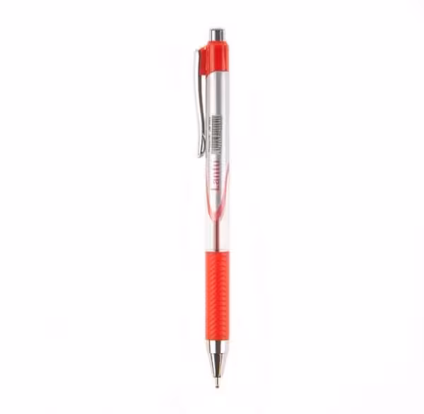 خودکار لانتو Lantu قرمز مدل Oil Gel Pen 1.0 Medium