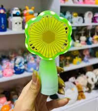 فن دستی فانتزی طرح گل سبز