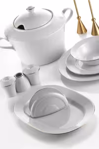 سرویس غذاخوری 12 نفره 84 پارچه برند Kutahya Porselen مدل Zumrut