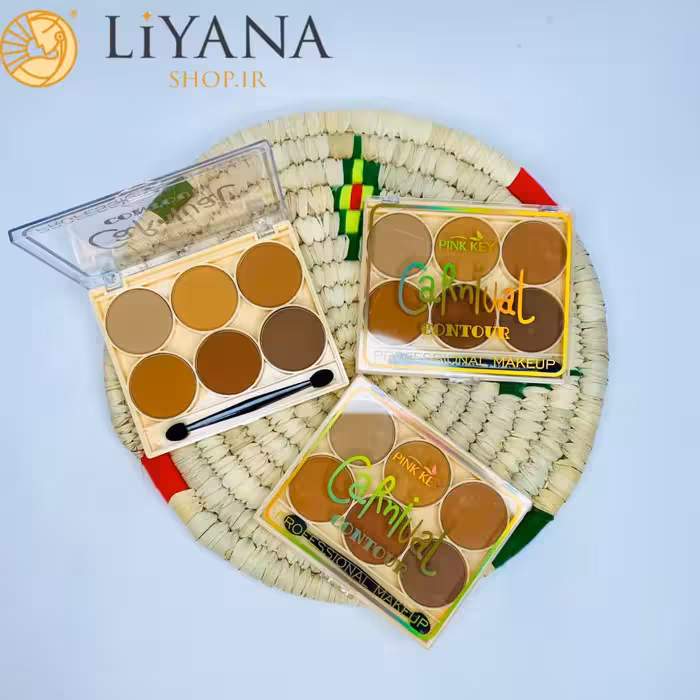 پالت کانتور 6 رنگ خشک پینک کی لیاناشاپ