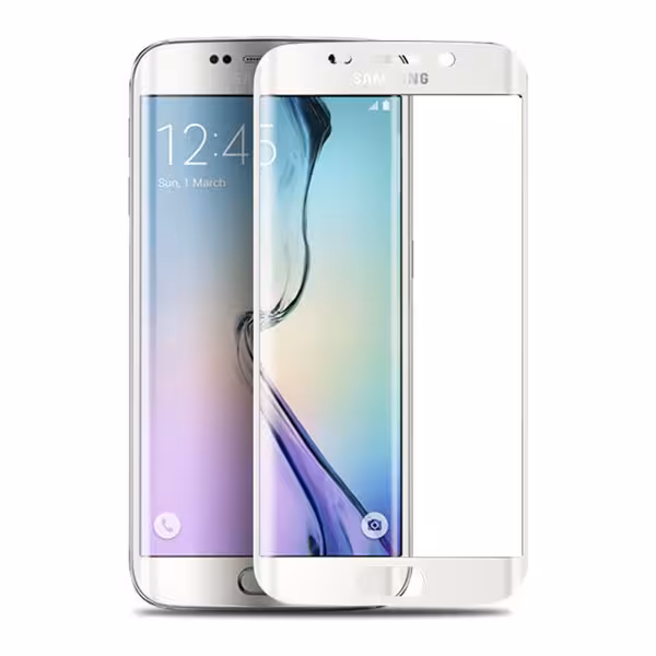 محافظ صفحه نمایش  Full Cover مناسب برای گوشی موبایل سامسونگ Galaxy S6 Edge