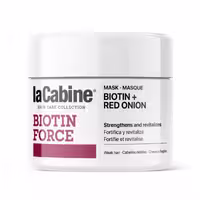 ماسک مو بیوتین لاکابین مناسب موهای ضعیف و ریزش‌دار lacabine biotin force