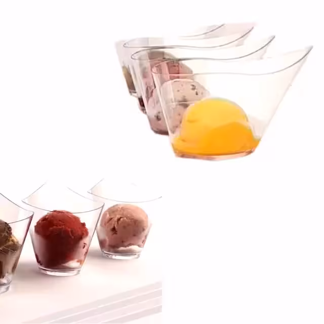 ظرف دسری اشکی 180 سیسی برنا 9 عددی