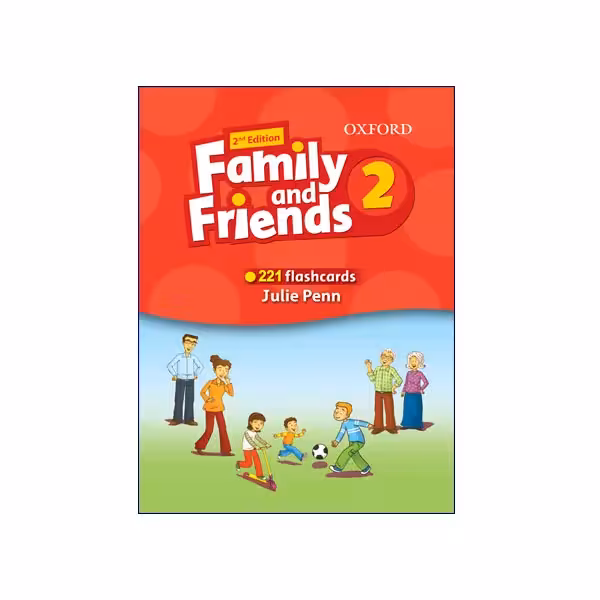 American Family and Friends 2 Flash Card