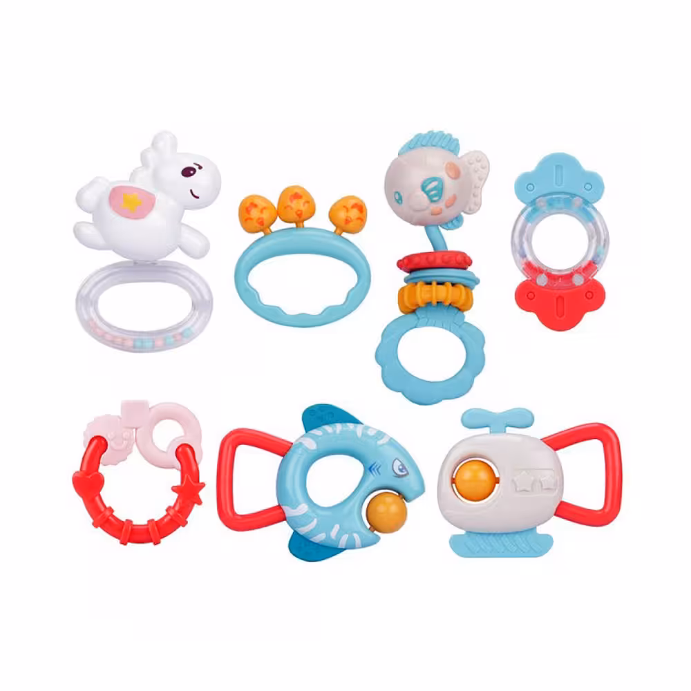 ست جغجغه و دندانگیر هانگر Huanger کد 0131