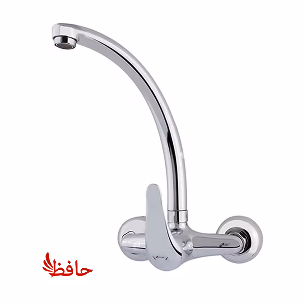 شیر ظرفشویی دیواری شودر مدل اطلس کروم