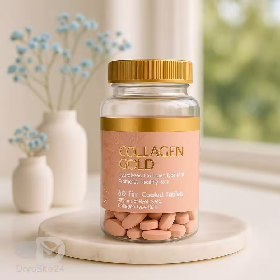 قرص کلاژن گلد آدریان 60 عدد