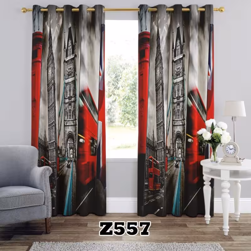 پرده سه بعدی طرح کلاسیک