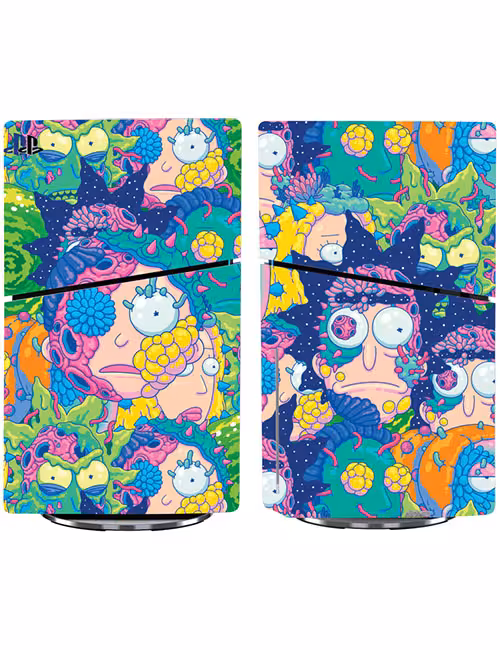 اسکین پی اس 5 اسلیم دیجیتال برند گیمآور طرح ریک و مورتی کد B