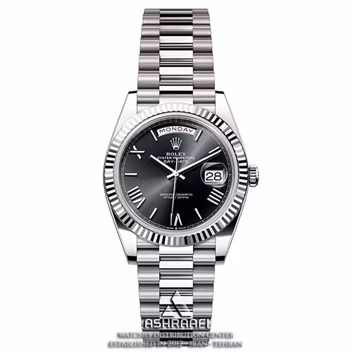 ساعت رولکس صفحه مشکی Rolex Day Date SB2