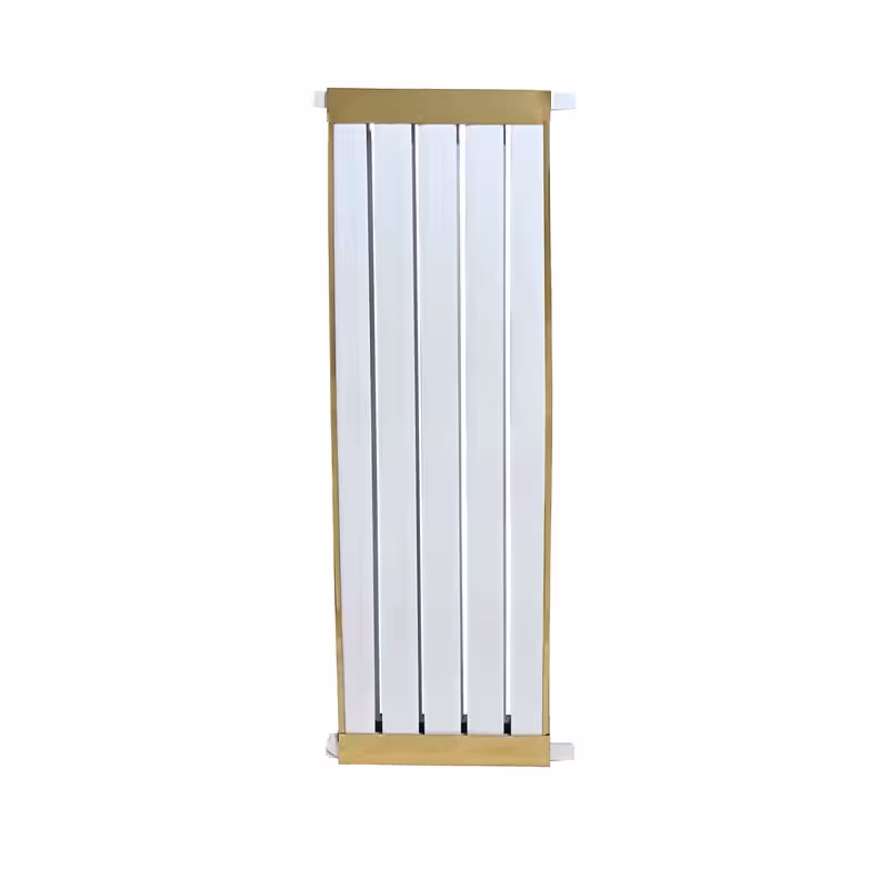 رادیاتور هاتیپس مدل ایستاده کلاسیک 45x 120 سفید طلایی