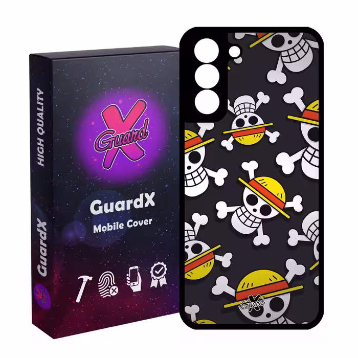 کاور گارد ایکس طرح One Piece Anime مدل Glass10507 مناسب برای گوشی موبایل سامسونگ Galaxy S21 FE
