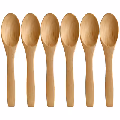 قاشق ادویه کد G100-CH بسته 6 عددی