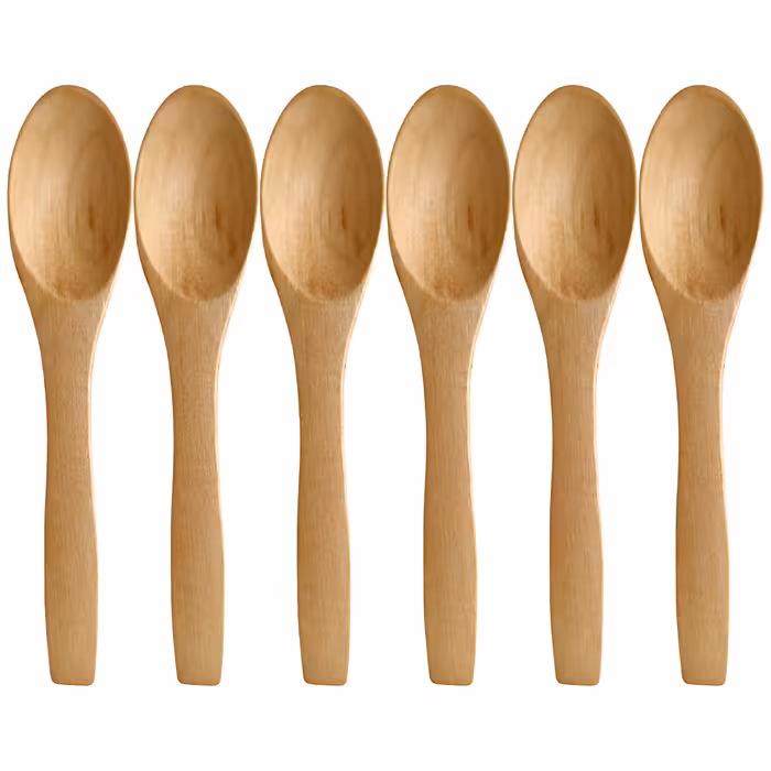 قاشق ادویه کد G100-CH بسته 6 عددی