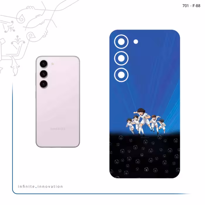 برچسب پوششی ماهوت مدل Ganbare Kikkazu مناسب برای گوشی موبایل سامسونگ Galaxy S23