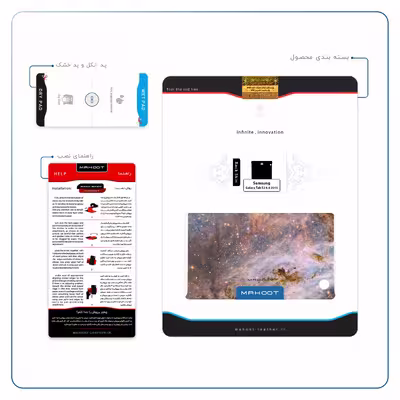برچسب پوششی ماهوت مدل Universe-by-NASA-6 مناسب برای تبلت سامسونگ Galaxy Tab S2 8.0 2015 T715