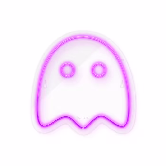 چراغ دیواری نئون دیزاین طرح Packman-2_PR