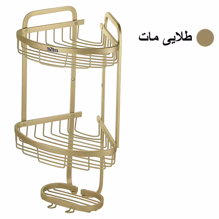 قفسه حمام ردفلاور مدل کنج کد LV2