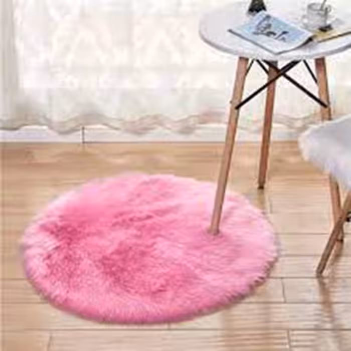 فرش ماشینی تیگران مفشوو کد 33 زمینه صورتی