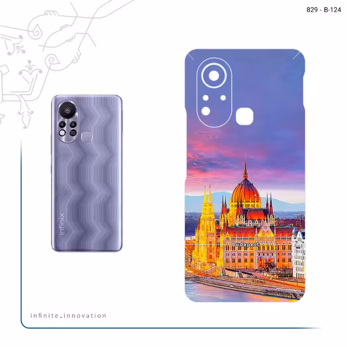 برچسب پوششی ماهوت مدل City of Budapest مناسب برای گوشی موبایل اینفینیکس Hot 11s