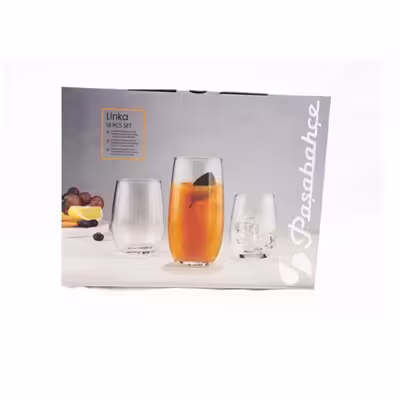 لیوان پاشاباغچه مدل لینکا کد 96820 بسته 18 عددی