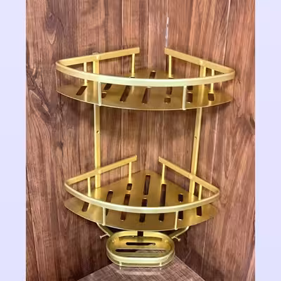 قفسه حمام مدل دو طبقه