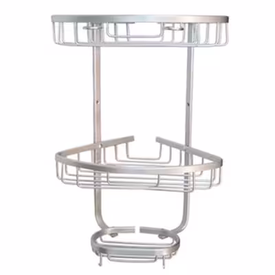 قفسه حمام مدل آلومینیومی کنج