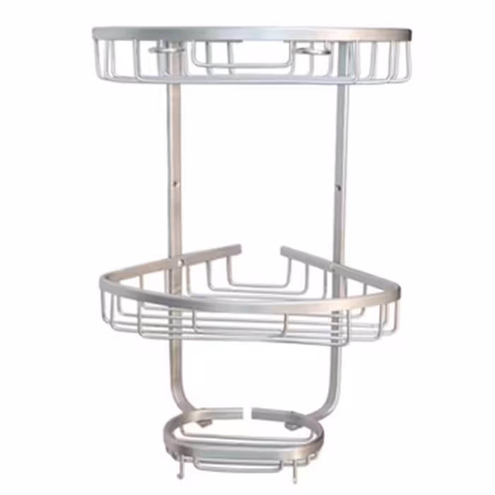 قفسه حمام مدل آلومینیومی کنج