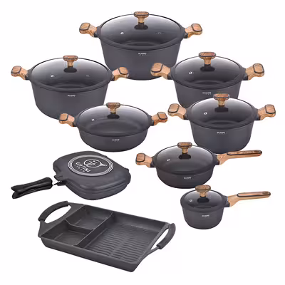 سرویس پخت و پز 17 پارچه جی فی نی مدل GZ-W