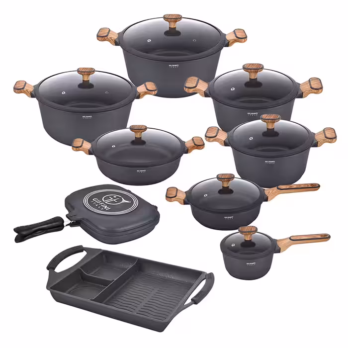 سرویس پخت و پز 17 پارچه جی فی نی مدل GZ-W