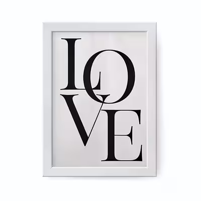 تابلو مدل Minimall LOVE کد YW2101