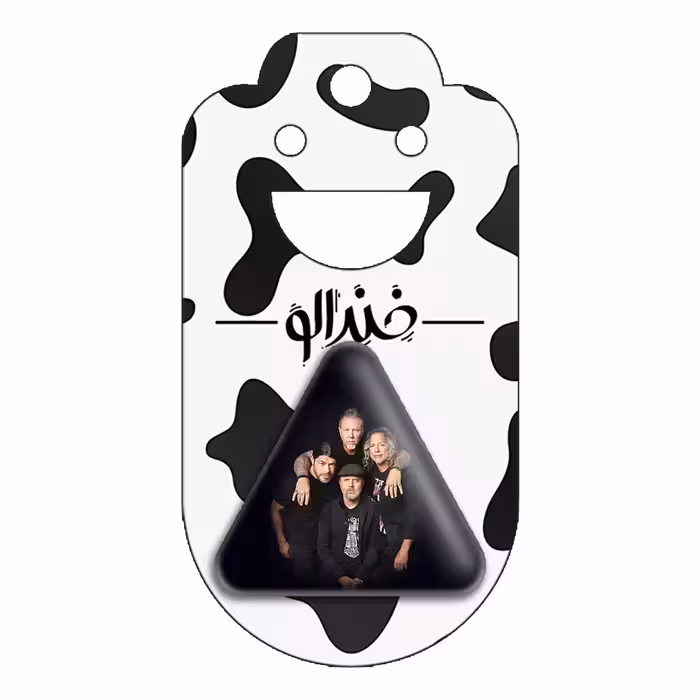 پیکسل خندالو طرح گروه موسیقی متالیکا مدل مثلثی کد 3261