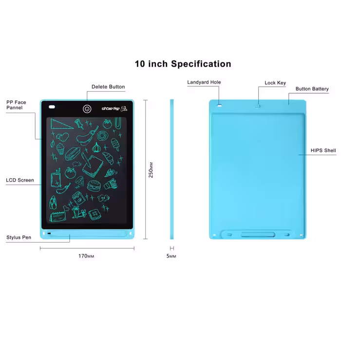 کاغذ دیجیتالی دیجی برگ مدل LCD 10 inch