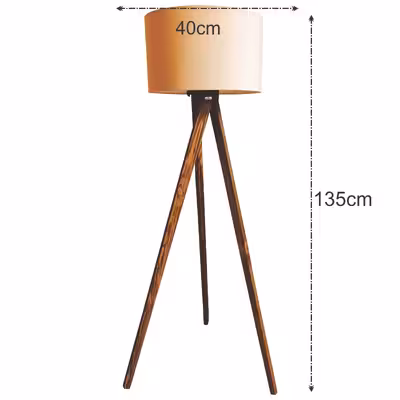 آباژور ایستاده آس کرال وود مدل چرخشی  As-ch010