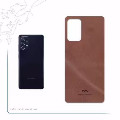 برچسب پوششی ماهوت مدل Matte-Natural-Leather مناسب برای گوشی موبایل سامسونگ Galaxy A72