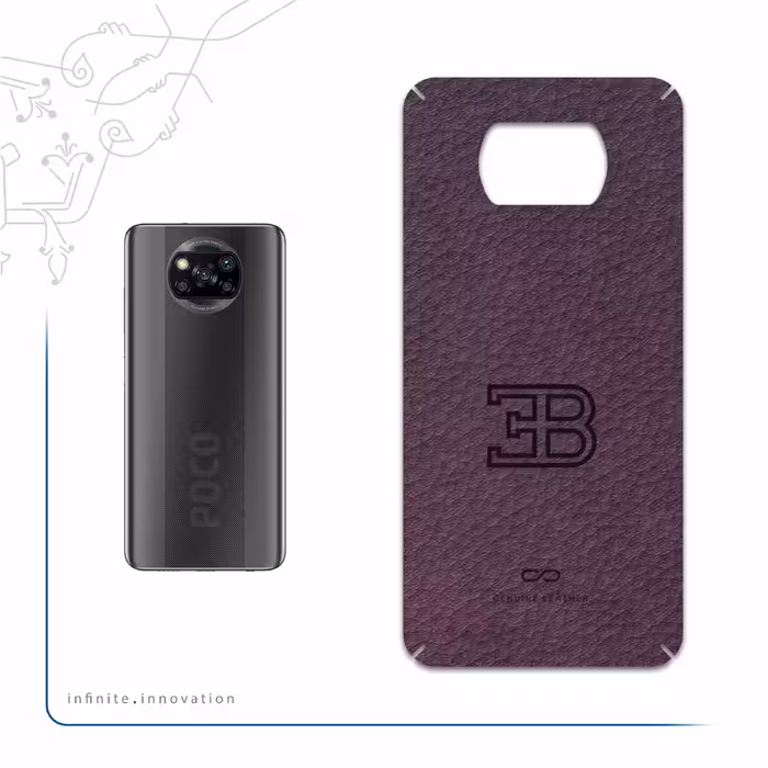 برچسب پوششی ماهوت مدل PL-BGGT مناسب برای گوشی موبایل شیائومی Poco X3 NFC