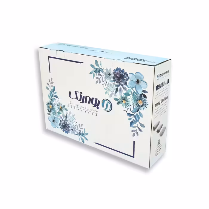 سرویس روتختی بومرنگ مدل SpringPlain-160 یکنفره 2 تکه