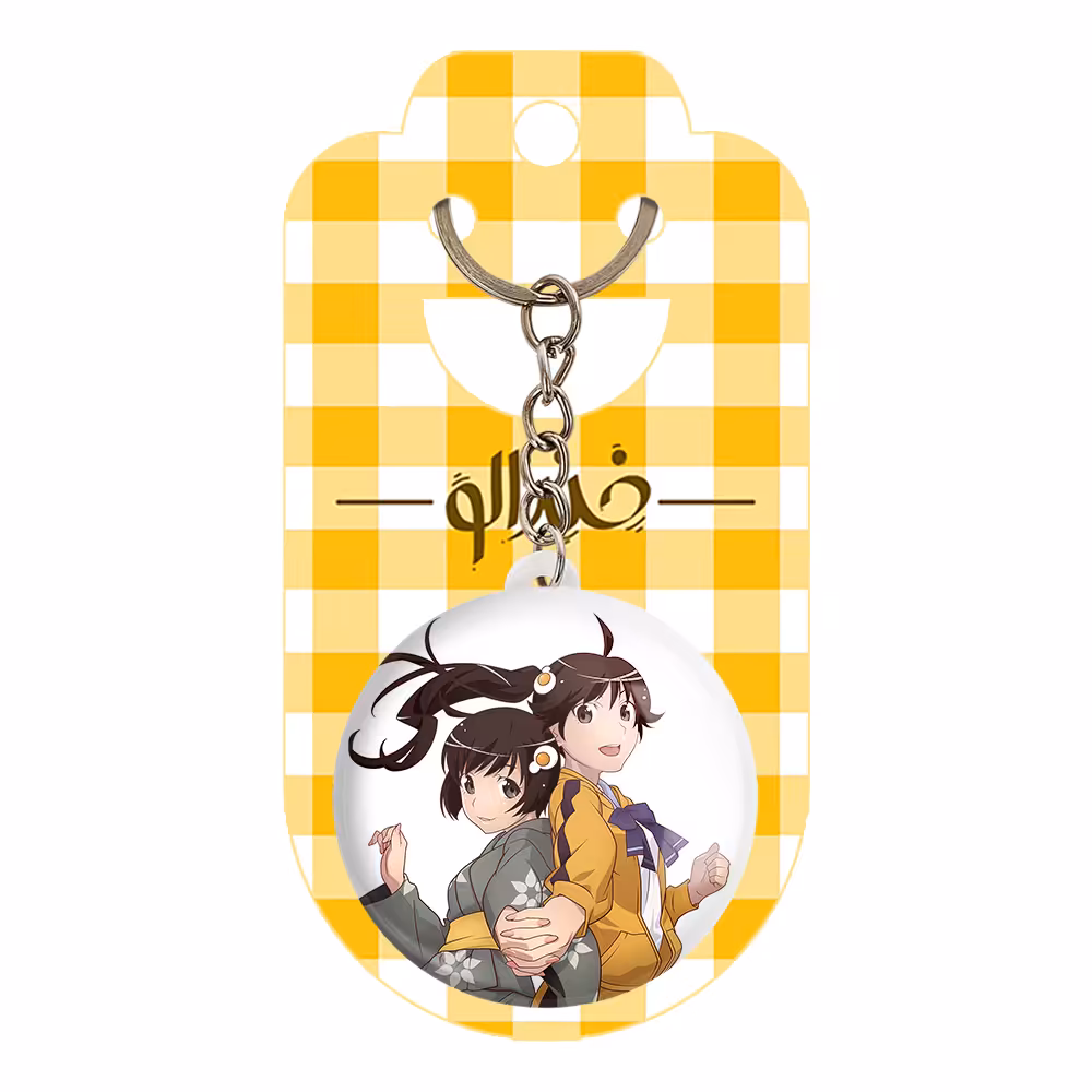 جاکلیدی خندالو مدل کارن و سوکیهی اراراگی انیمه مونوگاتاری کد 16210