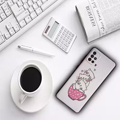 کاور لاین کینگ مدل livancat uv مناسب برای گوشی موبایل سامسونگ Galaxy A71 به همراه پایه نگهدارنده